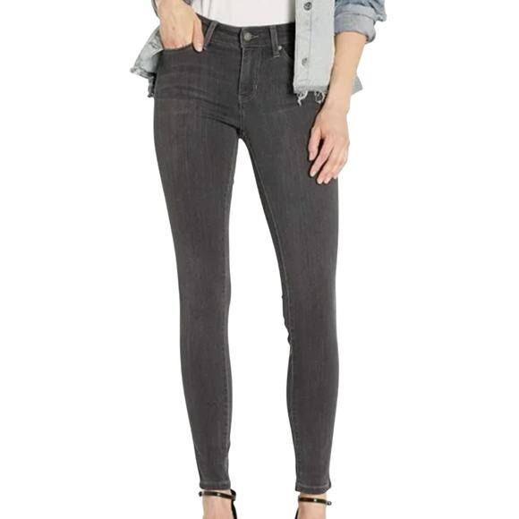 Liverpool Jeans Company Charcoal Cropped Jeans - NWT Size 16 - Picture 1 of 11